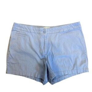 Women's Dept222 Light Blue Chino Shorts Size‎ 16